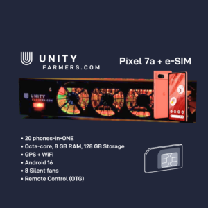 Farm Box Pixel 7A - WiFi + OTG + Multi E-sim